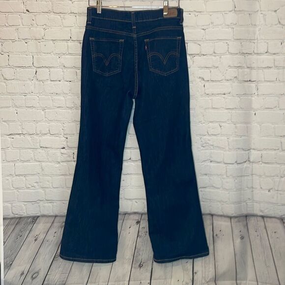 Levi’s Woman’s Perfectly Slimming 512 Bootcut Dark Wash Jeans size 10 - Picture 5 of 7